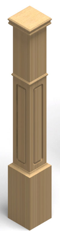 ABN - Routered Trim Panel w/ Skirting